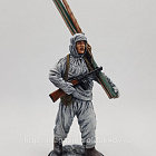 Миниатюра в росписи Лыжник-автоматчик РККА, 1941-44 гг. СССР, 54 мм (НФ0167.14.01.54) (НФ0167.14.01.54)