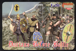 Солдатики из пластика Дакийцы перед боем (1/72) Strelets (М040) (М040)