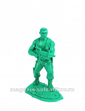 Солдатики из пластика Арнольд (зеленый), 1:32 Хобби Бункер - фото