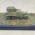 Масштабная модель в сборе и окраске Модель в боксе БА-6 1/72 (Q208-145) (Q208-145)