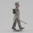 Сборная миниатюра из смолы Обер-офицер мушкетёрского полка, идущий, 28 мм, Аванпост
