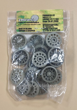 Катки Т-44/54 1:35, Zebrano (ZA35254) (ZA35254)