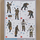 6016 GERMAN SELF-PROPELLED GUN CREW Экипаж к Насхорну 1/35 Dragon (Q007-398) (Q007-398)