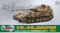 Масштабная модель в сборе и окраске Д Танк VK.45.02(P)H (1/72) Dragon (60588) (60588)