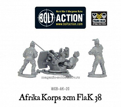 Африканский корпус 2см Flak 38 BLI, Warlord (WGB-AK-20) (WGB-AK-20)