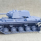 Советский тяжёлый танк КВ-1 3D 1/56 3Д Корнукопия (552-023) (552-023)