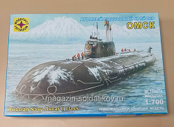 Атомный подводный крейсер Омск 170074 Моделист 1:700 (Q366-183) (Q366-183)