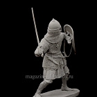 Сборная миниатюра из смолы Русский ратник 75 mm (1:24) Medieval Forge Miniatures (C-75-133) (C-75-133)