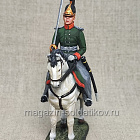 Миниатюра из олова Офицер драгунского полка 1812 г., Польша, 54 мм, Студия Большой полк (ИЛ2775.12.02.54) (ИЛ2775.12.02.54)