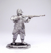 Миниатюра из олова 167 РТ Вольтижер французской армии, 1854 , 54 мм, Ратник - фото