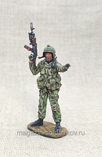 Миниатюра из олова Боец СВО, 54 мм, Студия Большой полк - фото