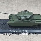 Масштабная модель в сборе и окраске Centurion Mk.V (1961) (1:72), Танки мира (ТМ17) (ТМ17)