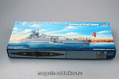 Сборная модель из пластика Линкор «Адмирал граф Шпее» 1:350 Трумпетер - фото
