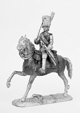 Миниатюра из олова К05 РТ Французский конный гренадер, 54 мм, Ратник - фото