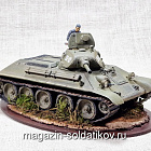 Диорама с Т-34 1941 г. (1:35) Магазин Солдатики (Д35063) (Д35063)