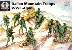 Солдатики из пластика АР 057 Итальянские горные войска. Альпы IМВ (1:72), Waterloo