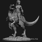 Сборная миниатюра из металла Мир Фэнтези: Другая реальность, 54 мм, Chronos miniatures (CHM-54174(M)) (CHM-54174(M))