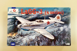 4809 Самолет ЛаГГ-3 тип 4 1/48 Amodel (Q479-013) (Q479-013)
