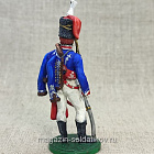 Миниатюра из олова Британский гусар 1815 г., 54 мм, Студия Большой полк (ИЛ1871.12.04.54) (ИЛ1871.12.04.54)
