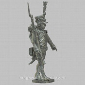 Сборная миниатюра из металла Сержант гренадерской роты, Франция 1806-1813 гг, 28 мм, Аванпост - фото
