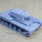 Советский тяжёлый танк КВ-1 3D 1/56 3Д Корнукопия (552-023) (552-023)