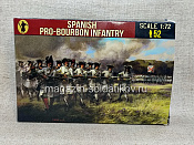 Солдатики из пластика Spanish pro-Bourbon Infantry (1/72) Strelets - фото