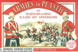 Британская армия в Египте, 1882 г, 1/32, Armies in plastic