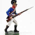Миниатюра из олова Рядовой 15-го линейного полка, Бавария, 1804-1812 г., 54 мм, Студия Большой полк (БП0391.12.11.54) (БП0391.12.11.54)