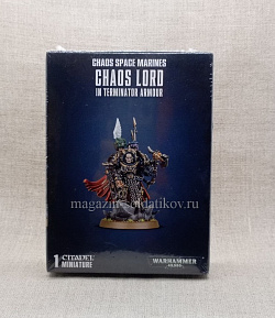CHAOS SPACE MARINES CHAOS LORD (43-12) (43-12)