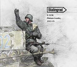 Сборная фигура из смолы Platoon Leader 1/35, Stalingrad
