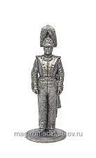 Миниатюра из олова Обер-офицер гвардейских пехотных полков. 1848 г. Россия, 54 мм, EK Castings - фото