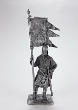 Миниатюра из олова 290. Русский воин со стягом, 1240-е гг. EK Castings - фото