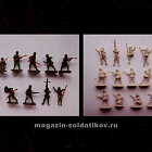 Солдатики из пластика Imperial British Camel Corps Dismounted (1/72) Strelets (М123) (М123)