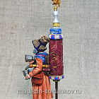 Миниатюра из олова Разносчица какао, Париж 1913 г., 54 мм, Студия Большой полк (ИЛ2476.13.07.54) (ИЛ2476.13.07.54)