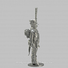 Сборная миниатюра из металла Русский гренадер (к ноге), Россия 1808-1812 гг, 28 мм, Аванпост
