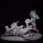 Сборная миниатюра из смолы Hoka Hey, 75 мм, TRILOKA MINIATURES (TLK-75-001) (TLK-75-001 )