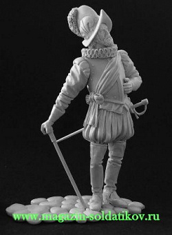 Испанский офицер, 16 век, Chronos Miniatures
