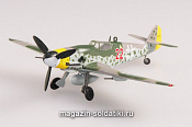 Масштабная модель в сборе и окраске Самолёт Мессершмитт BF-109G-10 1945 г. Германия 1:72 Easy Model - фото