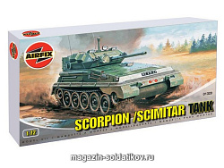 Сборная модель из пластика А Легкий танк разведки SCORPION (1/76) Airfix (1320) (1320)