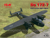 72307 Do-17Z-2, Немецкий бомбардировщик IIМВ (1/72) ICM