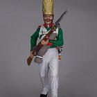 Миниатюра в росписи Гренадер Павловского гренадерского полка. Россия, 1811-13 гг. 1:32, Сибирский партизан (СП053) (СП053)