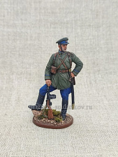 Майор кавалерии РККА 1941-1943 гг., 54 мм, Студия Большой полк - фото