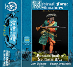 Сборная миниатюра из смолы Русский фузилер. Серверная война 75 mm (1:24) Medieval Forge Miniatures - фото