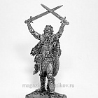 Миниатюра из олова 368. Викинг-берсерк, IX-X в., 54 мм, EK Castings (368-К) (368-К)