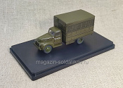 Модель в боксе Автомобили лэнд-лиза М14A (Ford 6) - ремонтная мастерская 1/72 - фото