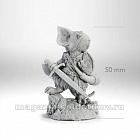 Сборная миниатюра из смолы Боромышь (Boromouse), 40 мм, ScaleBro