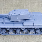Советский тяжёлый танк КВ-1 3D 1/56 3Д Корнукопия (552-023) (552-023)