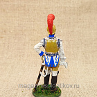 Офицер первого карабинерного полка, Франция, 1810-15 г, 54мм (QF0165) (QF0165)