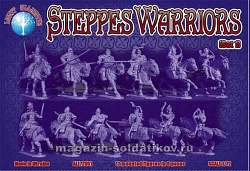 Солдатики из пластика Steppes Warriors. Set 1, 1/72, Alliance