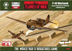 Сборная модель из пластика Warhawk / Kittyhawk 3 шт. (1:144) (15мм) Flames of War